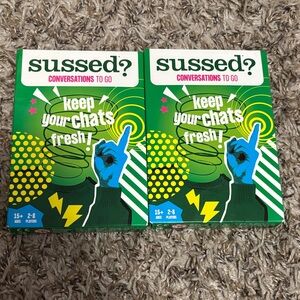 Sussed? Card game Conversations To Go - Keep Your Chats Fresh! BN